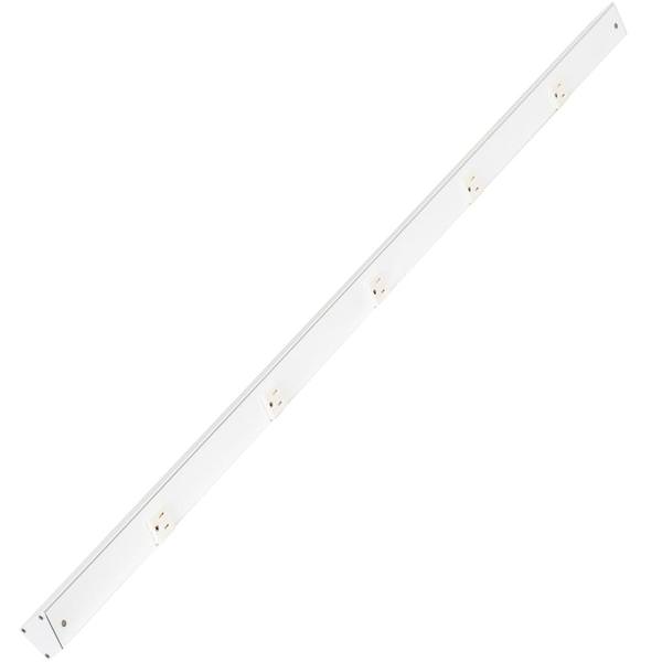 48" 15 amp 120 volt White Under Cabinet Power Strip
